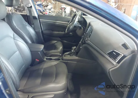 2017 Hyundai Elantra Limited from USA, damaged, VIN 5NPD84LF0HH103287